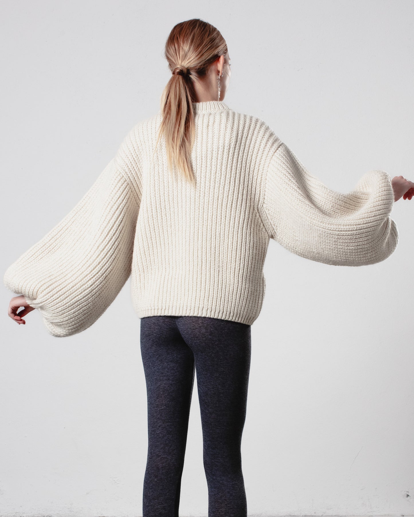 BALLOON FISHERMAN CREW NECK