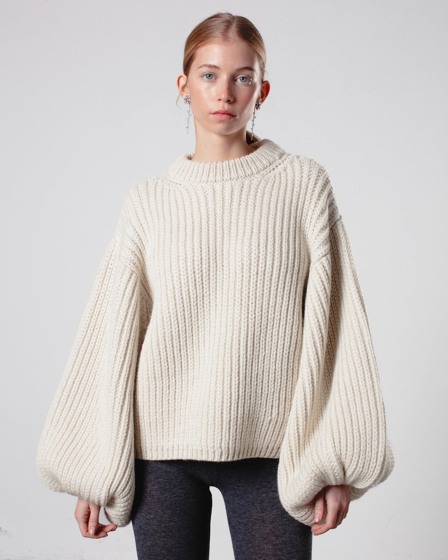 BALLOON FISHERMAN CREW NECK