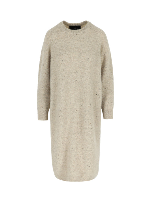 MAYA CREW NECK DRESS