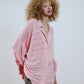 Bea Paneled Lace Knit Shirt