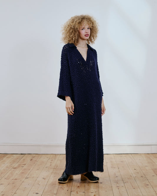 Cora Collared Knit Dress