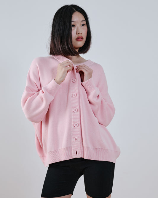 Belen V-Neck Knit Bomber