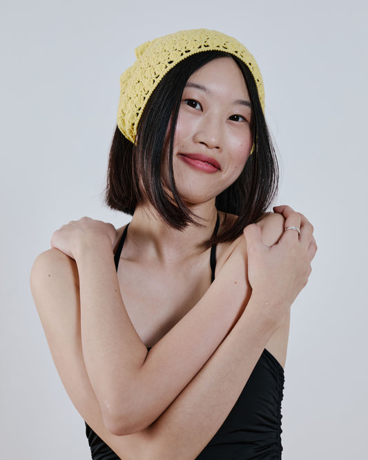 Brooke Crochet Headscarf