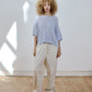 Bess Textured Lace Knit Tshirt