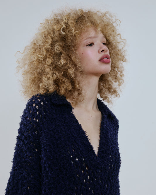 Cora Collared Knit Dress