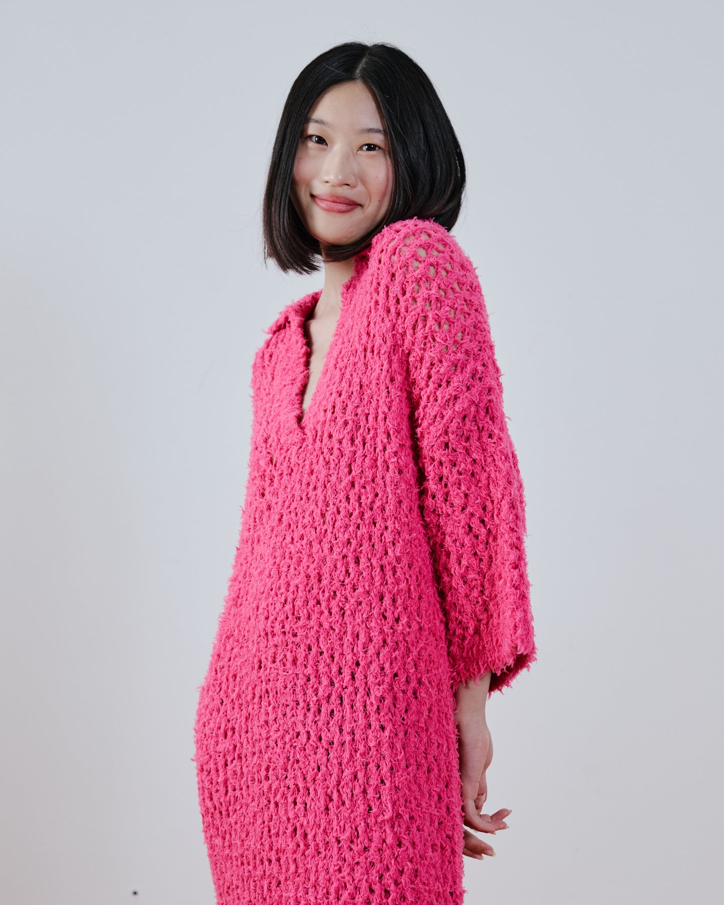 Cora Collared Knit Dress