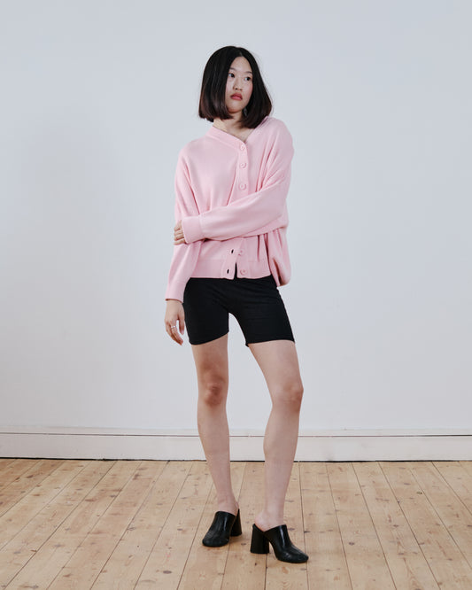 Belen V-Neck Knit Bomber