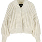 CROPPED FISHERMAN CARDIGAN
