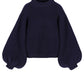 LORELEI FISHERMAN BALLOON CREW NECK JUMPER