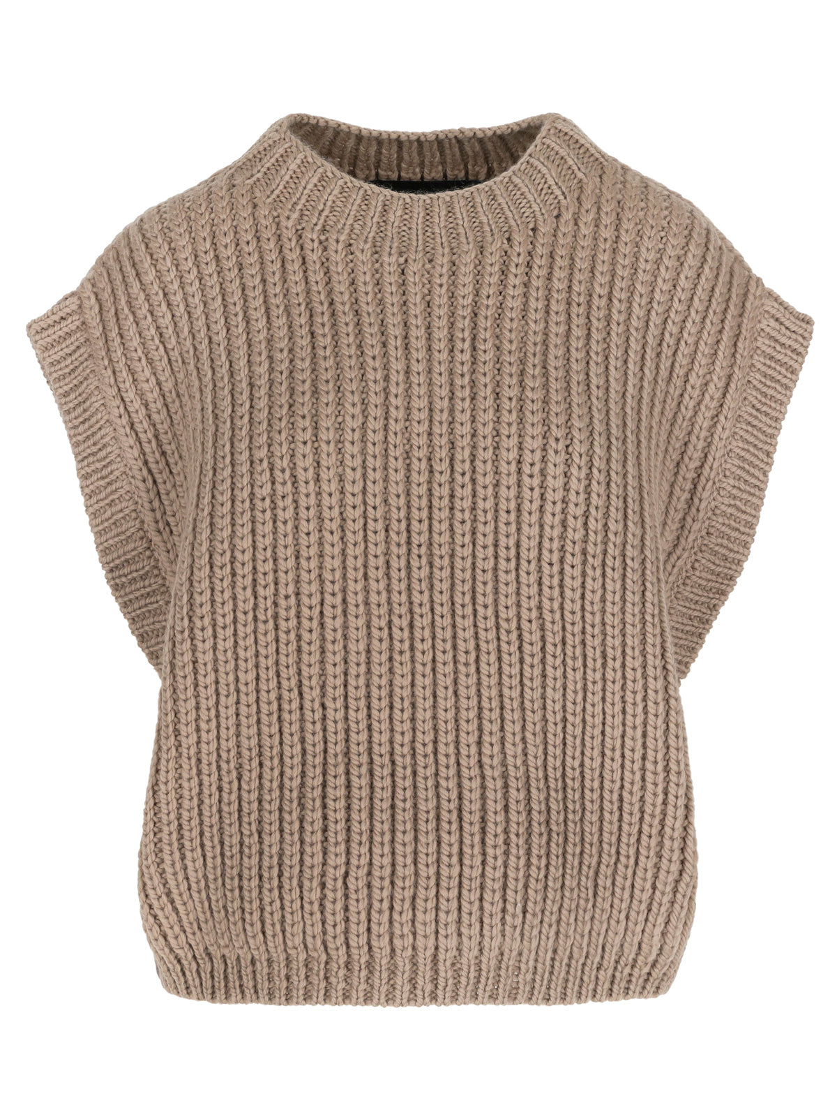 LEONORA FISHERMAN CREW NECK VEST