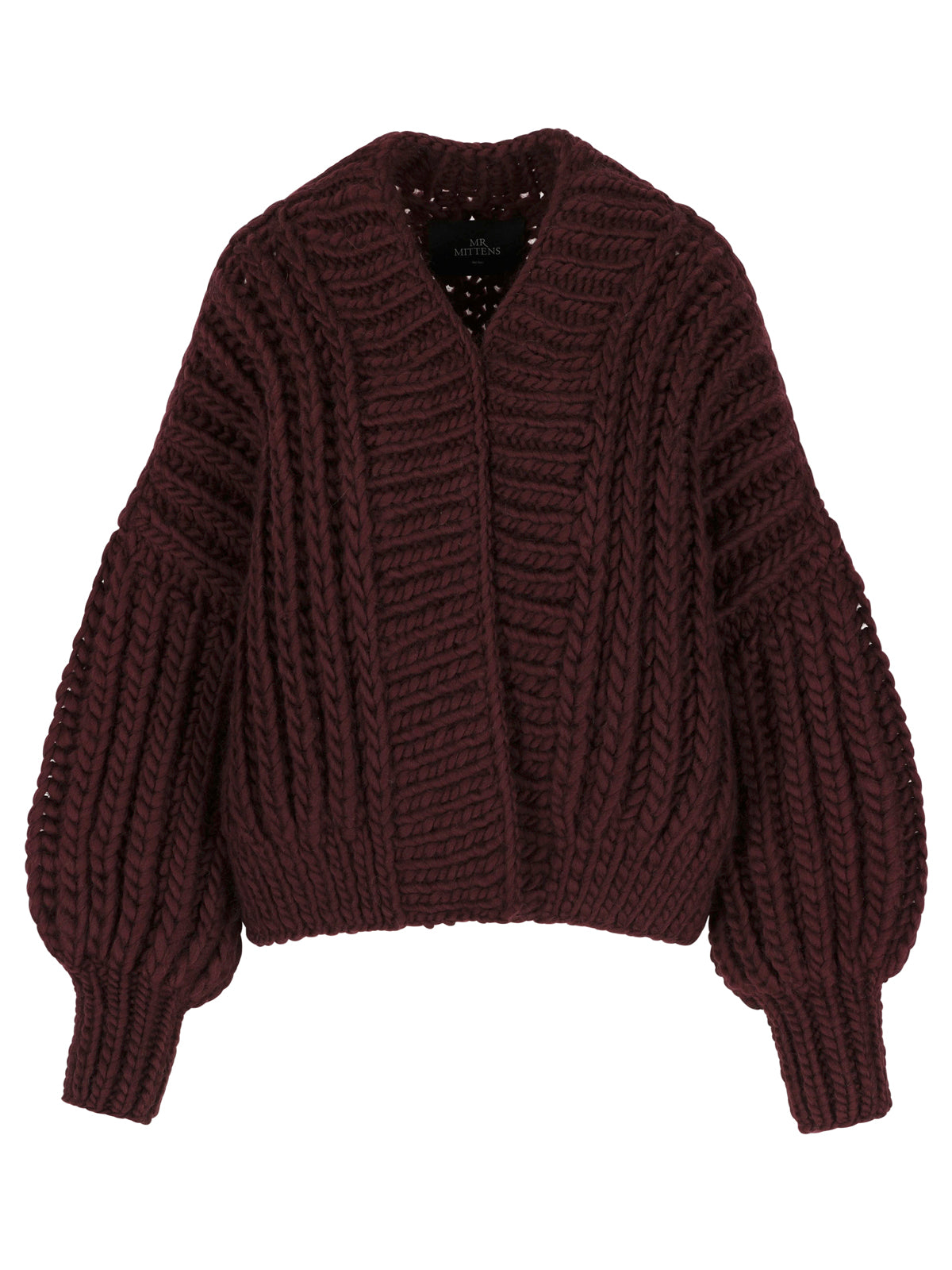 CLARA CROPPED FISHERMAN CARDIGAN