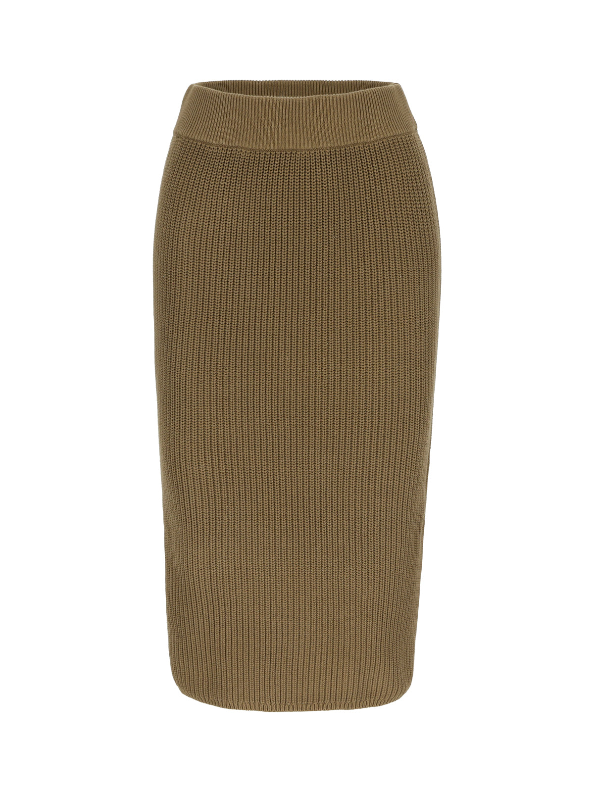 Ribbed midi skirt archive