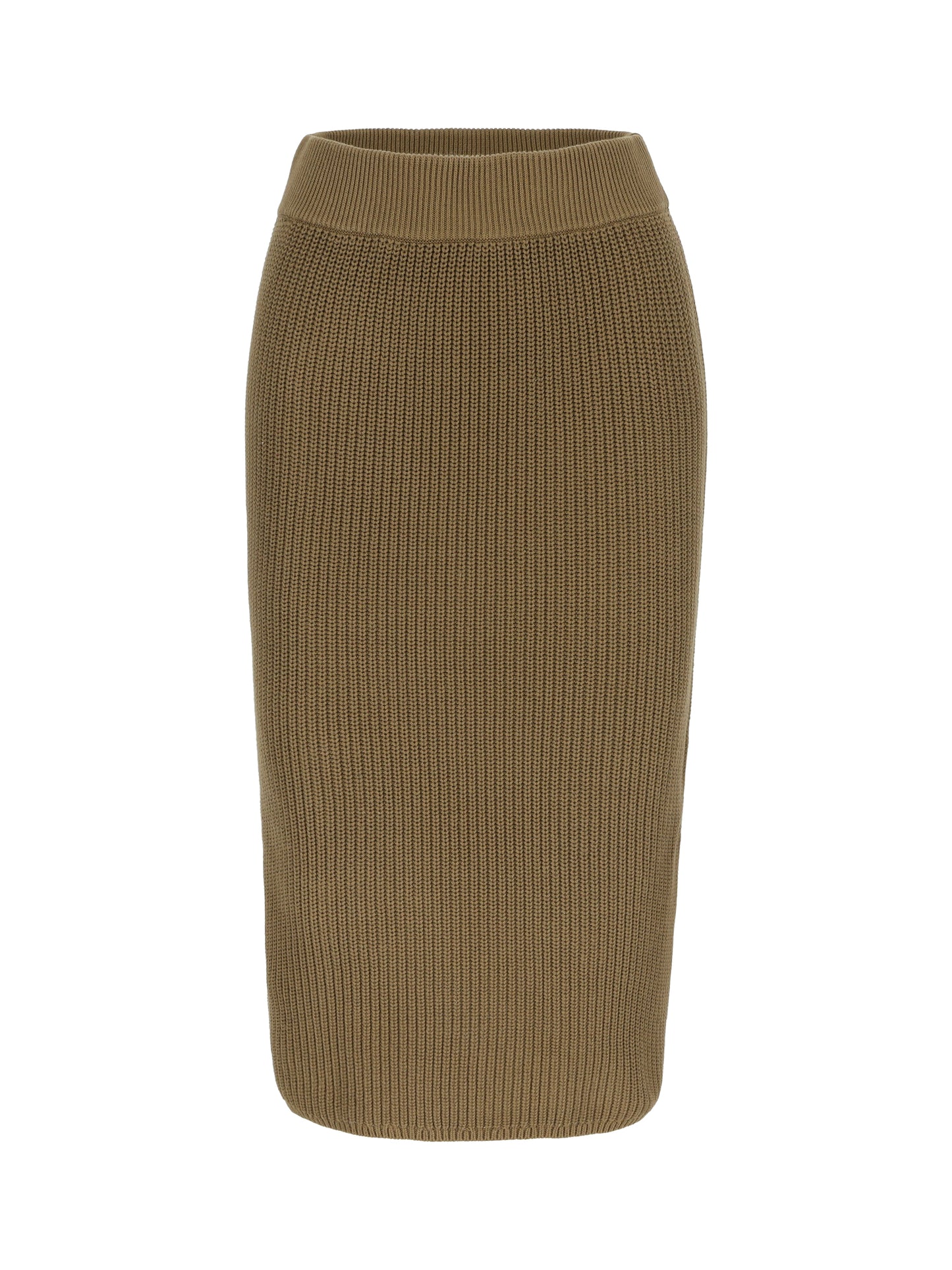 Ribbed midi skirt archive