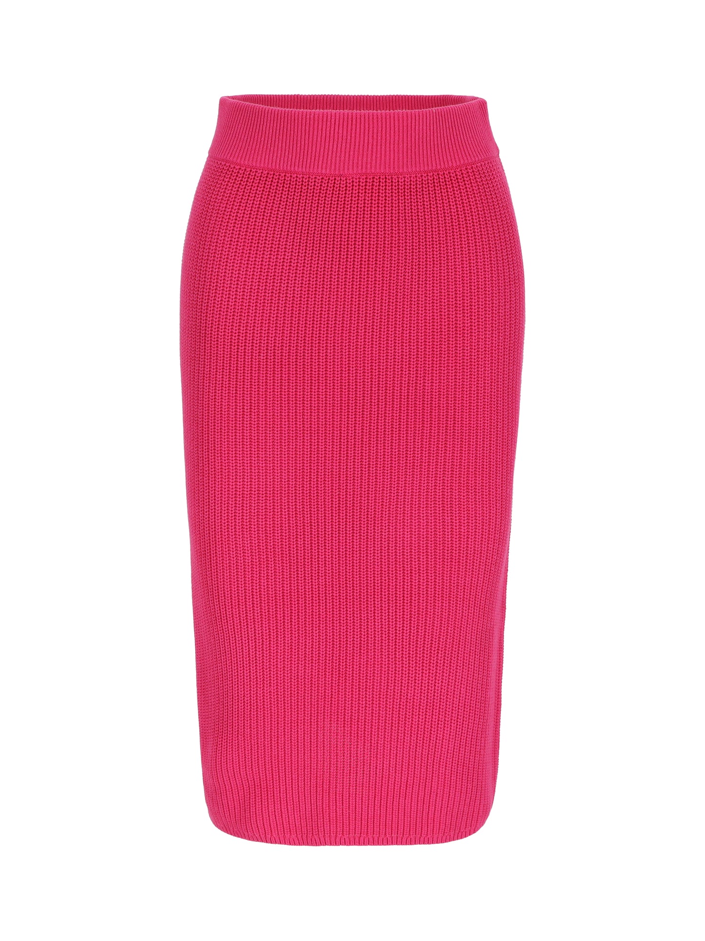 Ribbed midi skirt archive