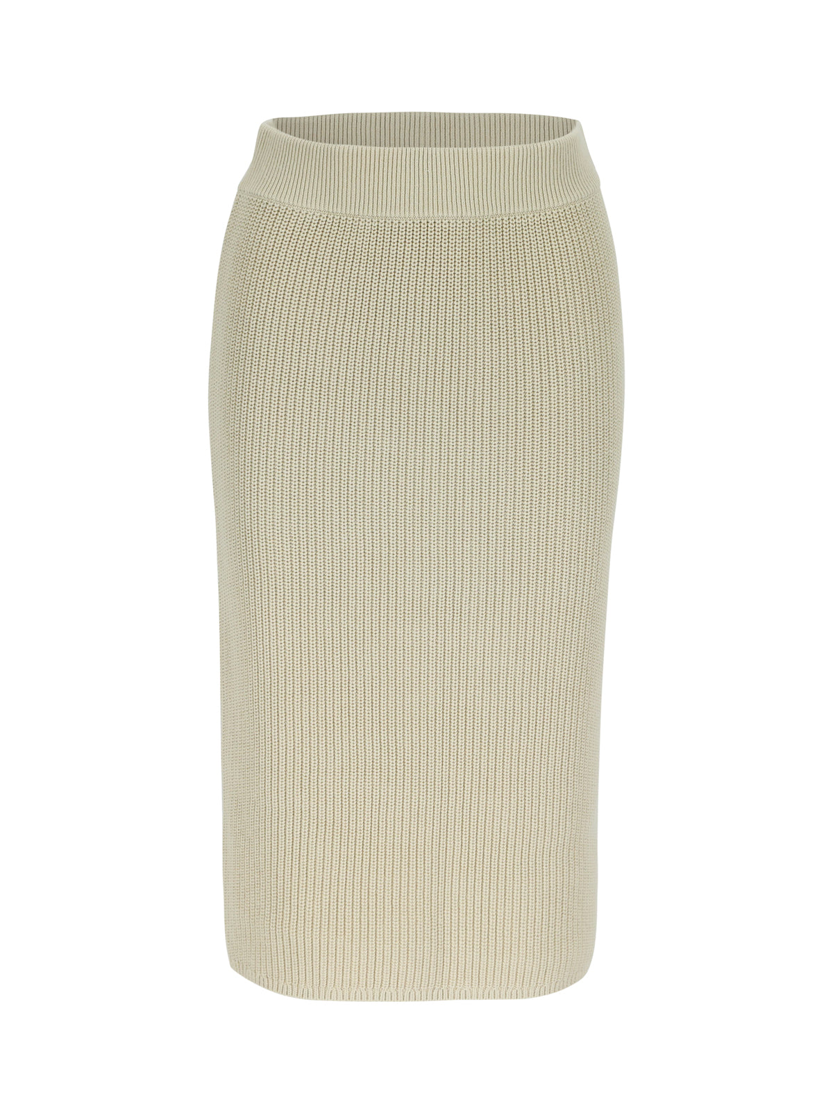 Ribbed midi skirt archive