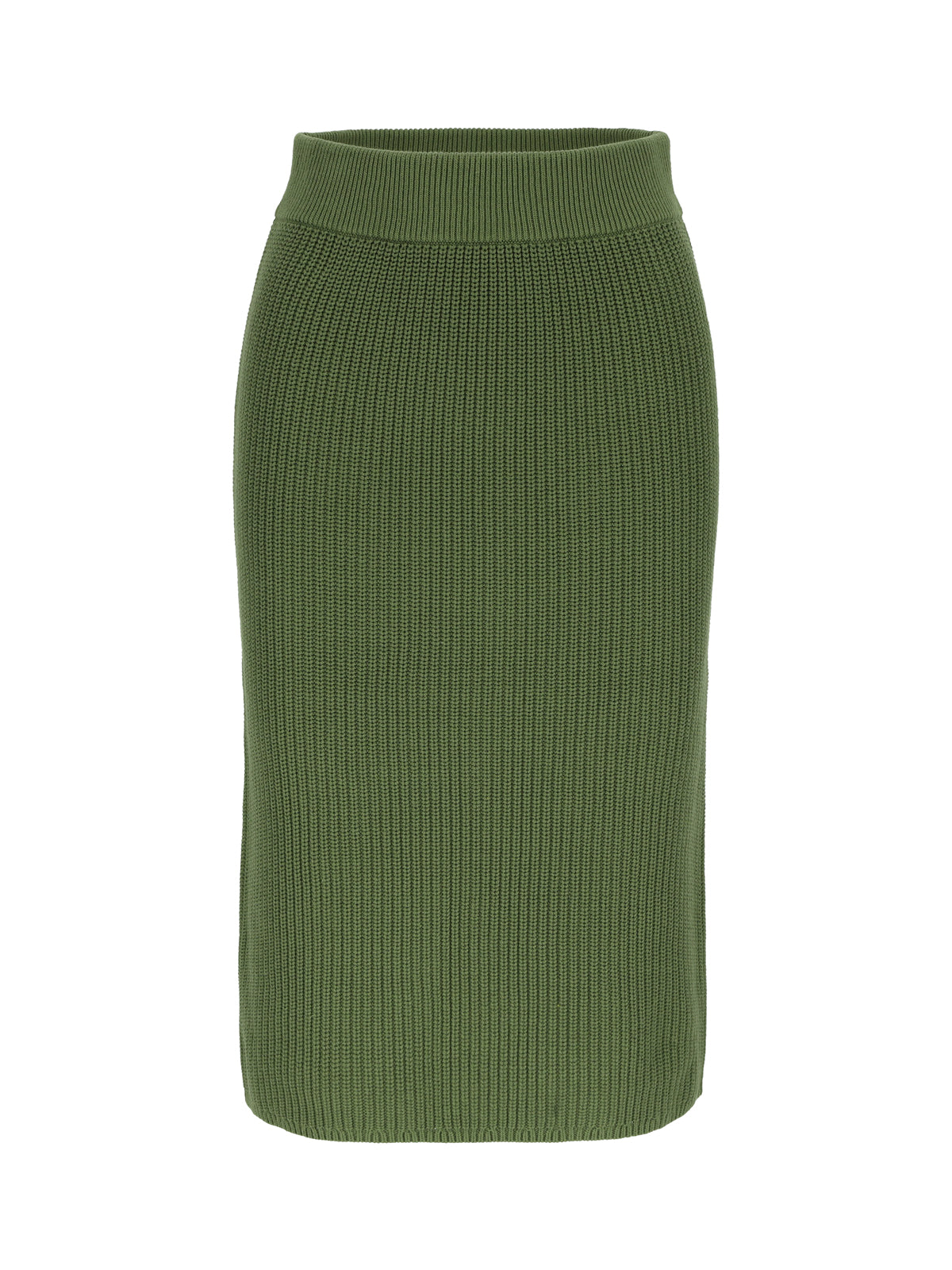 Ribbed midi skirt archive