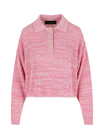 CAMILLA CROPPED POLO SHIRT  - ARCHIVE