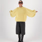 LORELEI FISHERMAN BALLOON CREW NECK JUMPER