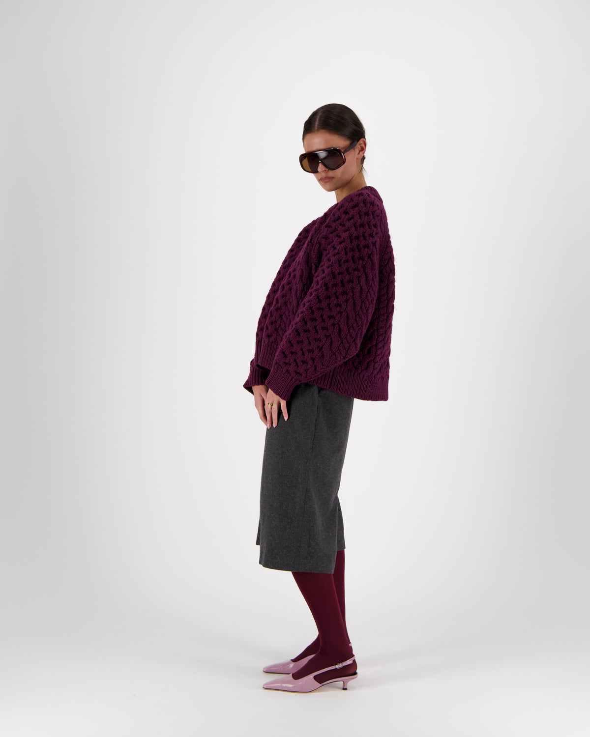 LUCIA ZIPPED CABLE BOMBER