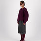 LUCIA ZIPPED CABLE BOMBER