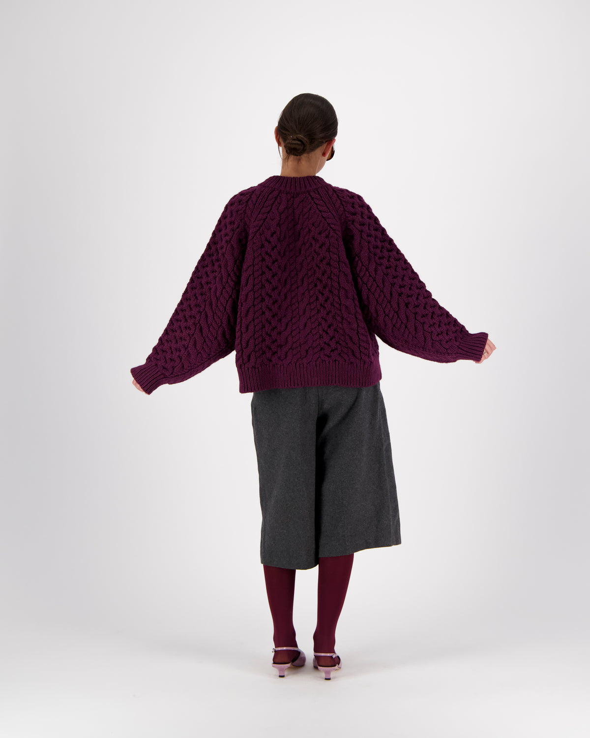 LUCIA ZIPPED CABLE BOMBER