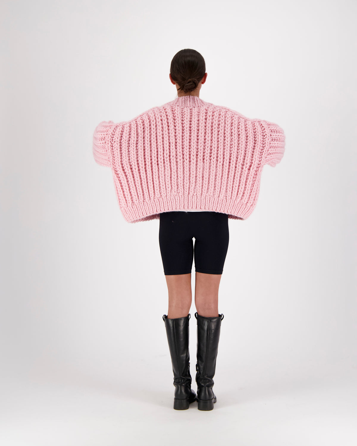 CLARA CROPPED FISHERMAN CARDIGAN