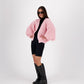 LOUISA FISHERMAN BALLOON SLEEVE CARDIGAN
