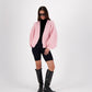 LOUISA FISHERMAN BALLOON SLEEVE CARDIGAN