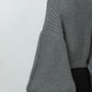 wool jumper sweater knit Mr Mittens winter grey charcoal