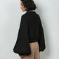 wool jumper sweater knit Mr Mittens winter black