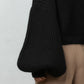 wool jumper sweater knit Mr Mittens winter black